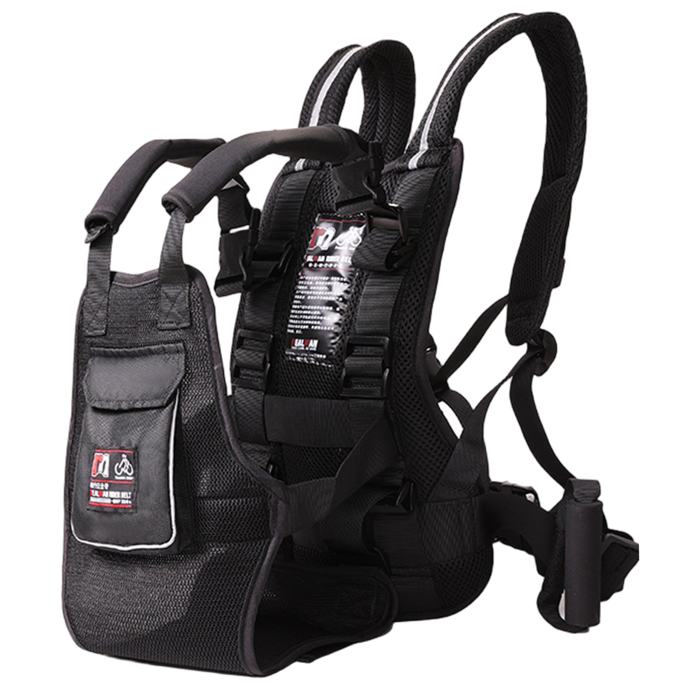 Imbracatura per per bambini, Imbracatura per per bambini, Gilet da viaggio più sicuro con design adatto al collo, Nero, 8, 66x12, 99x2, 36 pollici