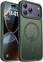 Vista 13 de CACOE Funda magnética para iPhone 12 y iPhone 12 Pro 2020 de 6.1 pulgadas, compatible con MagSafe y soporte magnético para teléfono de automóvil