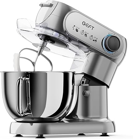 Stand Mixer, 3.5QT+6QT Two Bowls Kitchen Electric Mixer, 600W 6+P