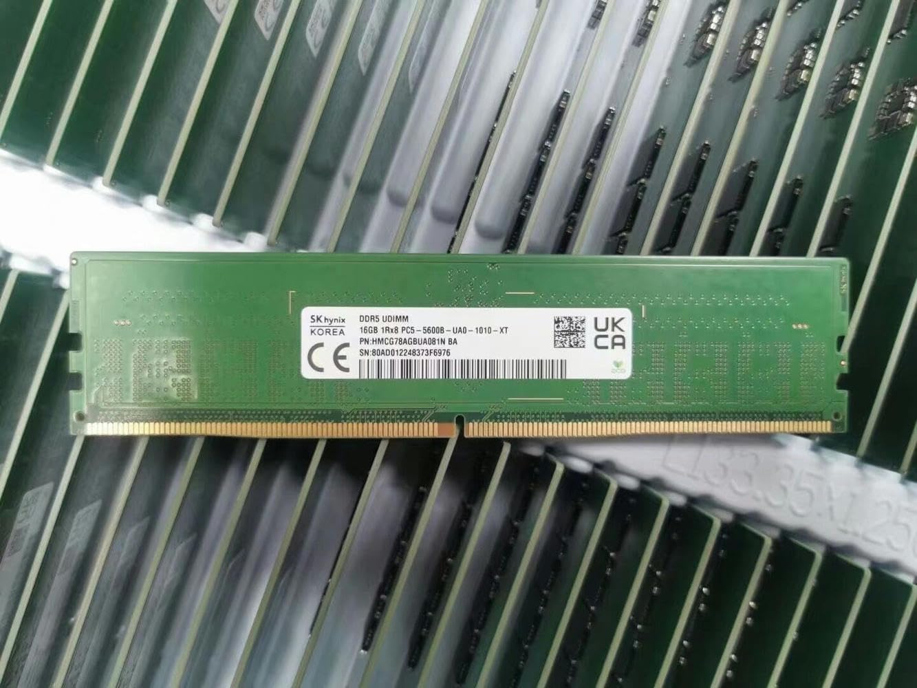 RKEBK for 16GB HMCG78AGBUA081N DDR5 5600B Desktop Memory Module at