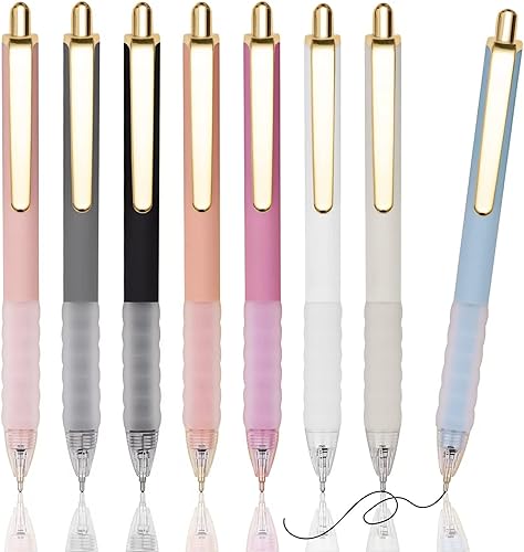 Miniatura 24 de Bolígrafos de punta fina, bolígrafos de escritura suave, bolígrafos personalizados a granel, bolígrafos coloridos Flair, tinta negra, bolígrafo