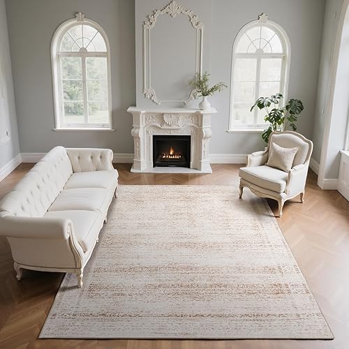 Miniatura 109 de Alfombra abstracta moderna de 3 x 5, antideslizante, resistente a las manchas, lavable, con respaldo de goma, alfombra de suelo que no desprende