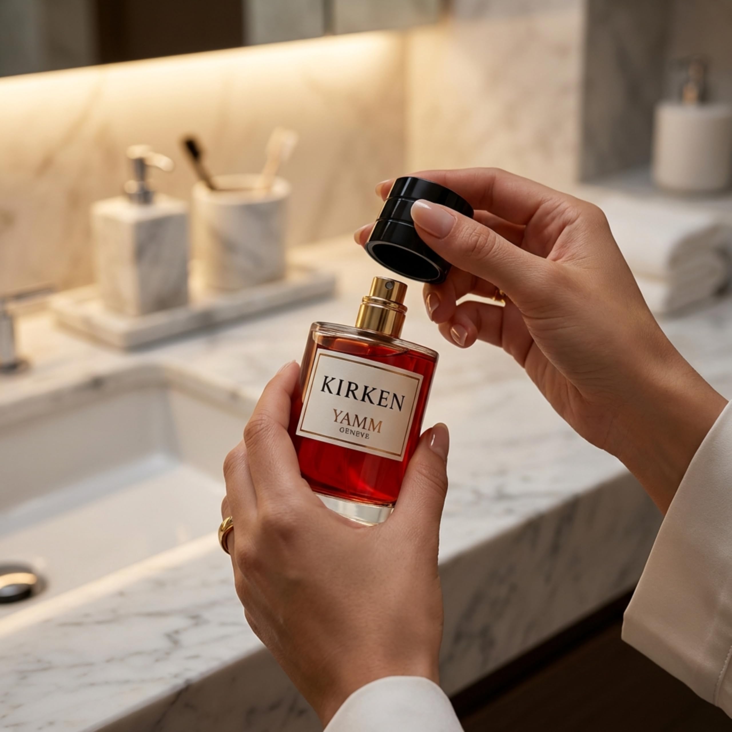 Kirken - Mieszany ekstrakt z perfum - Passion Fruit - 50 ml | Owocowy i piżmowy zapach z nutami marakui, brzoskwini, wanilii, drzewa sandałowego i paczuli, dla mężczyzn i kobiet.