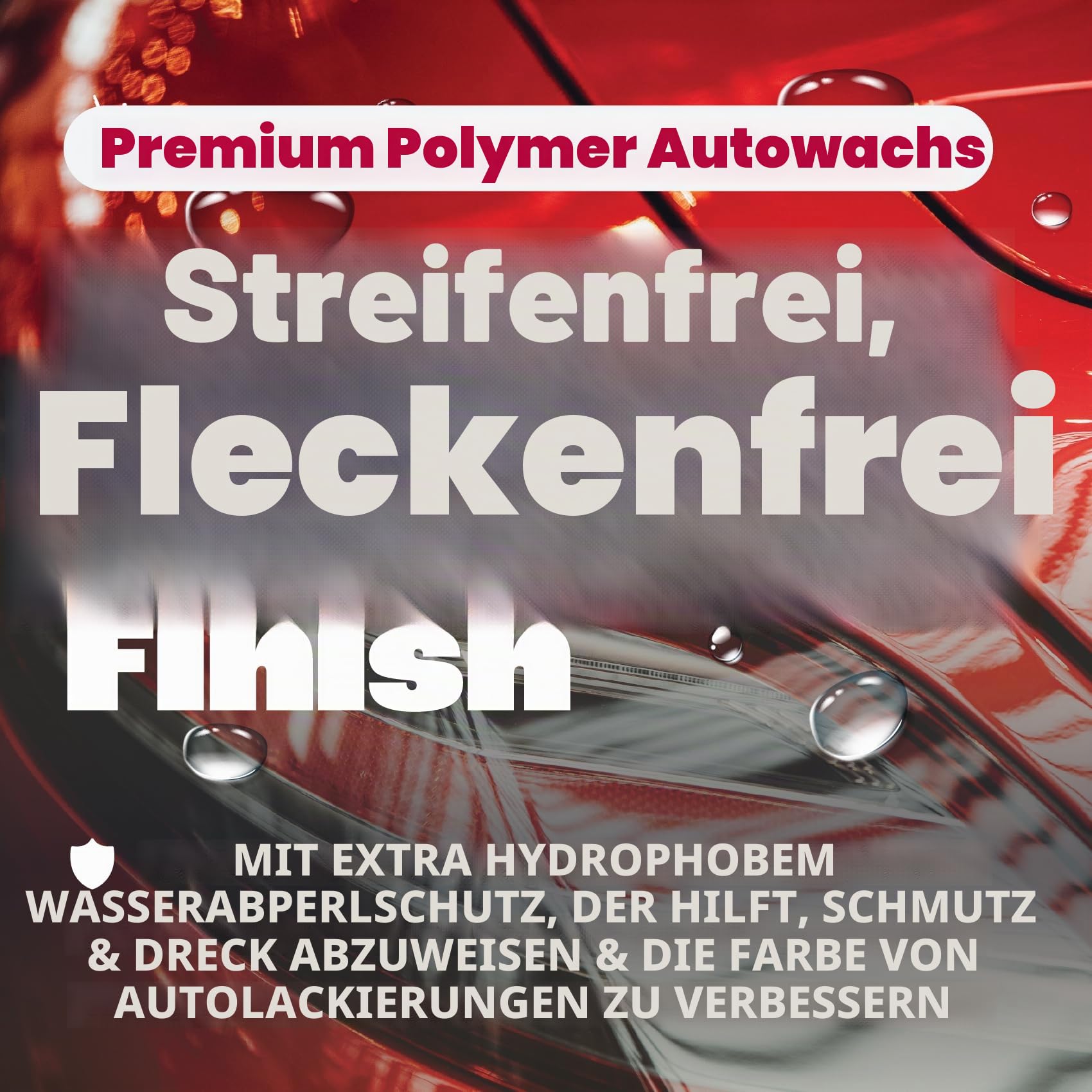 Dirtbusters Snow Foam Shampoo Autopflegereiniger, 5 Liter | Reinigungsschaum, Professionell, Mit Hochglanzwachs, Süßkirschduft, Für professionelle Autowäsche