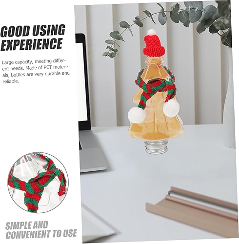 Miniatura 3 de FELTECHELECTR Juego de 6 botellas de té con leche, botellas de café, botellas de café con leche, botellas antifugas, contenedor de bebida, botella