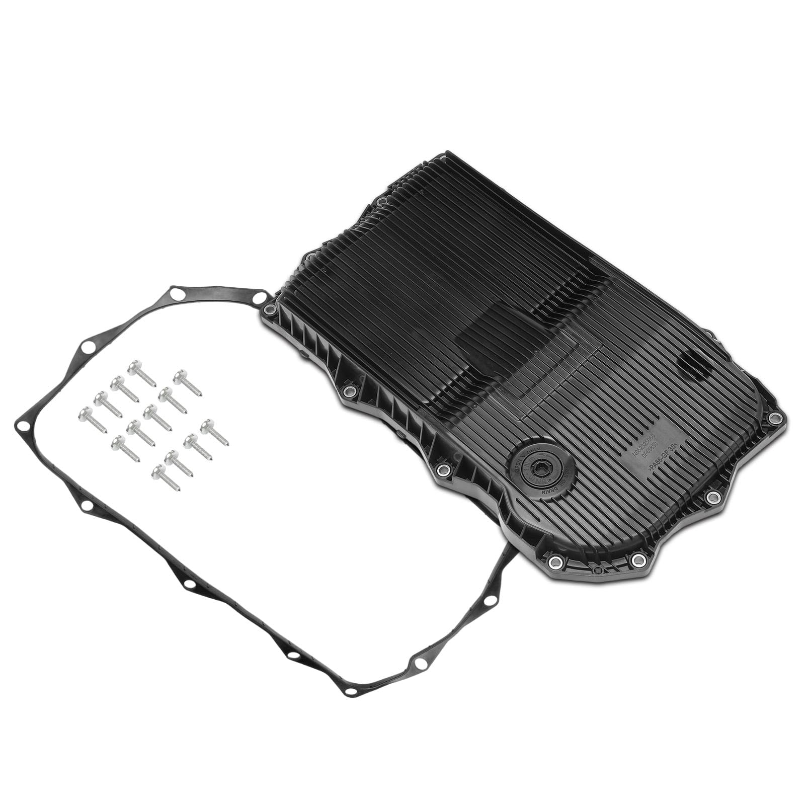 Frankberg Ölwanne Getriebeölwanne Getriebeautomatik 8 Gang Kompatibel mit Ram 1500 DJ DS 3.7L-5.6L 2008-Heute Grand Cherokee IV WK WK2 3.0L-6.4L 2010-Heute Benzin Replace# 68225344AA
