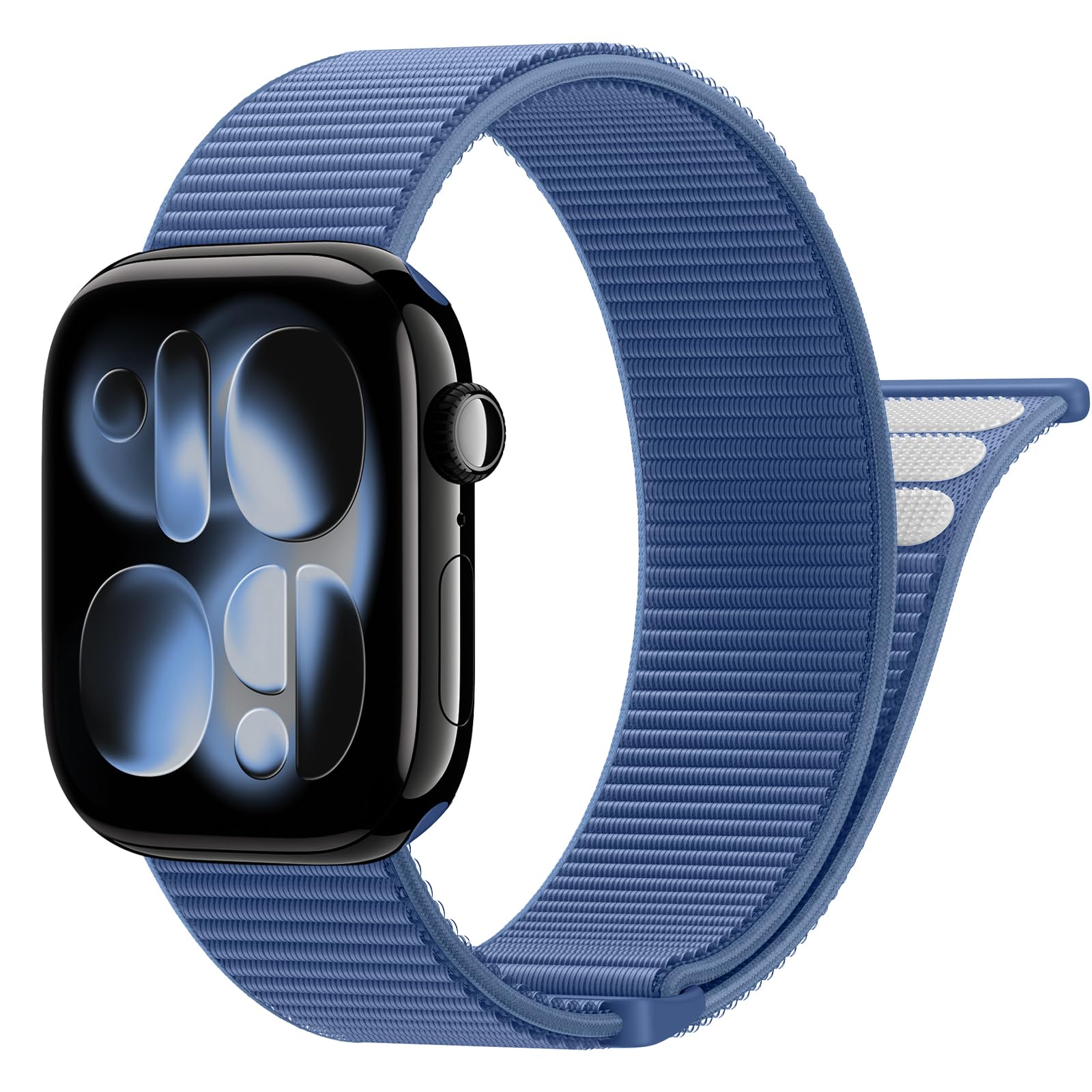 Yoohoo Nylon Armband Kompatibel mit Apple Watch Armband 40mm 41mm 42mm 38mm 46mm 44mm 45mm 49mm, Verstellbare Sport Armband für iWatch SE Ultra Ultra2 Series 10 9 8 7 6 5 4 3 2 1 Damen/Herren