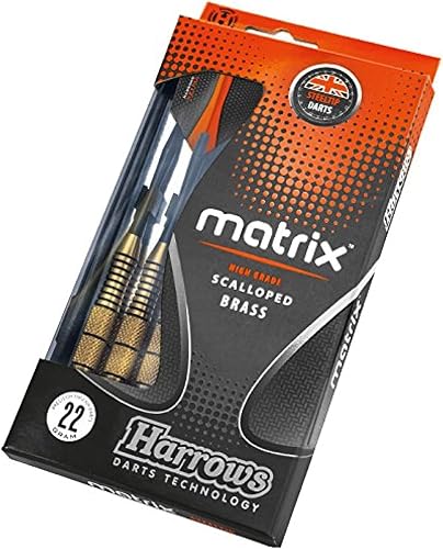 Harrows Matrix Brass Scalloped Darts 24 g