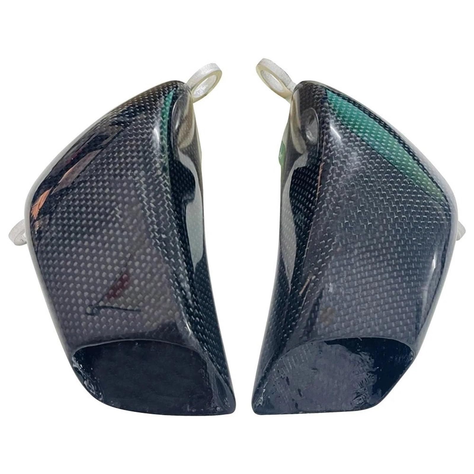 Conductos de refrigeración de Aire de Pinza Compatible con Pinza de Fibra de Carbono Kawasaki Z1000, disipación de Calor y radiador de guía de Aire del Freno Delantero.(Light)