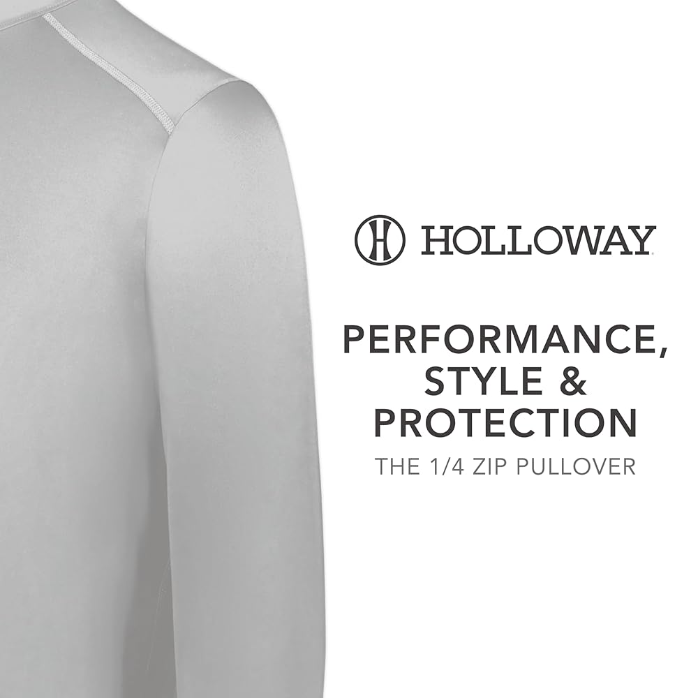 Amazon.com: Holloway Men's Standard 1/4 Zip Pullover Powered