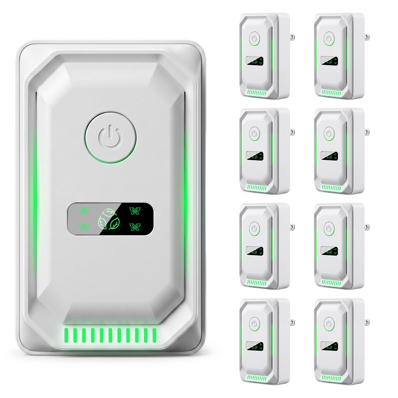 2026 New 8 Pack Plug In Air Purifier for Home
