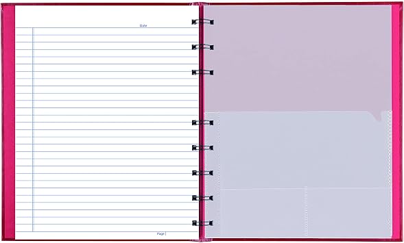 Blueline Notepro Composition Notebook, Red, 9.25 x 7.25 inches, 192 Ruled Pages (A9C.83)