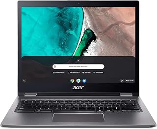Acer Chromebook Spin 13 CP713 2-in-1 Convertible, 8th Gen Intel Core i5-8250U, 13.5in 2K Resolution Touchscreen, 8GB LPDDR3, 128GB eMMC, Backlit Keyboard, Aluminum Chassis (Renewed)