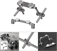 Vista 4 de Milltrip Soportes magnéticos para el cuerpo RC, montaje magnético de carrocería, kit de montaje de carcasa magnética de aluminio, soporte de poste