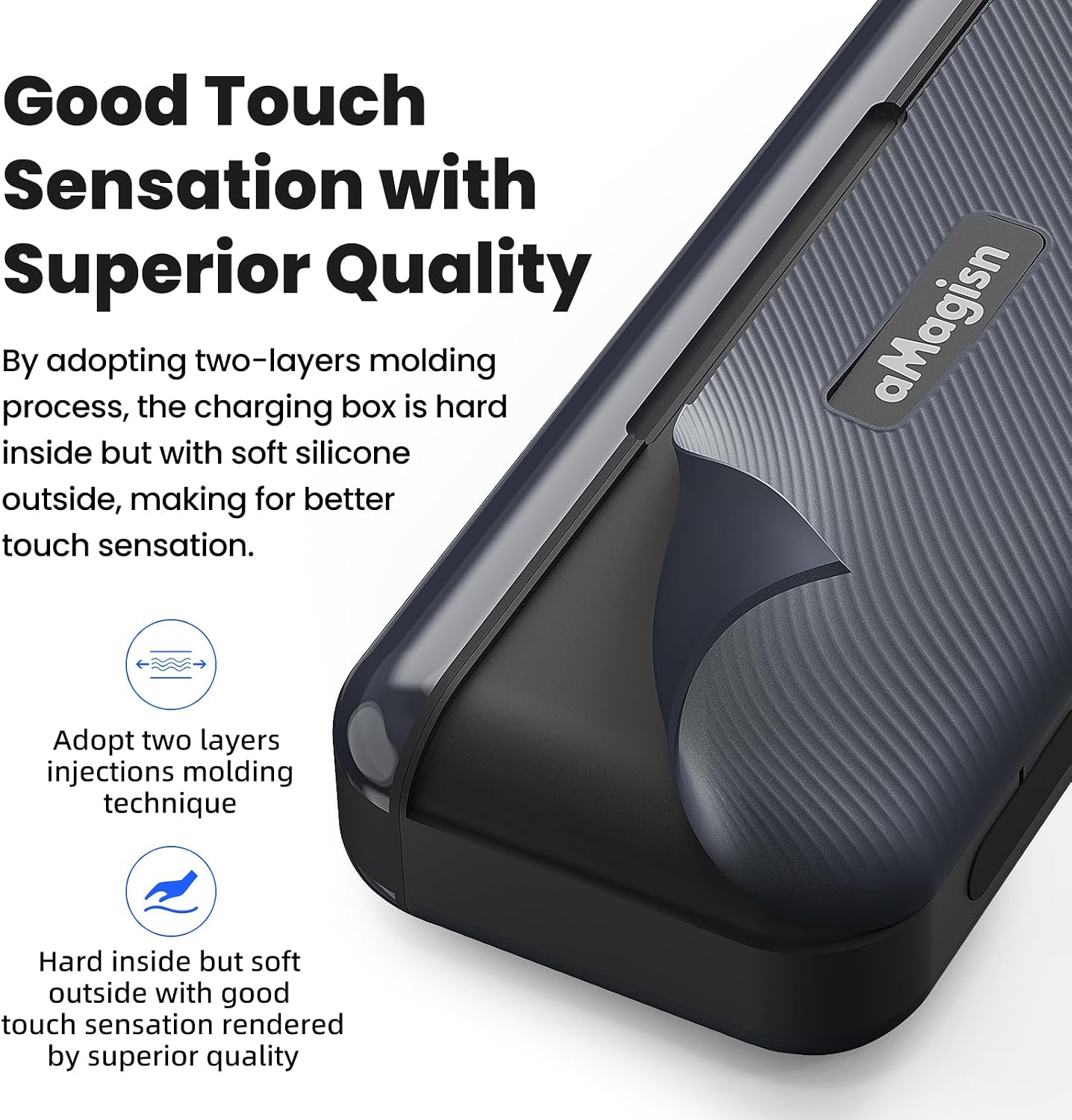 Battery Charging Box for Insta360 Ace Pro2 Fasting Charge Hub with MCU Intelligent Charging Management System and Misro SD Card Slots Magnetic Flipping Cover Camera Accessory image 5