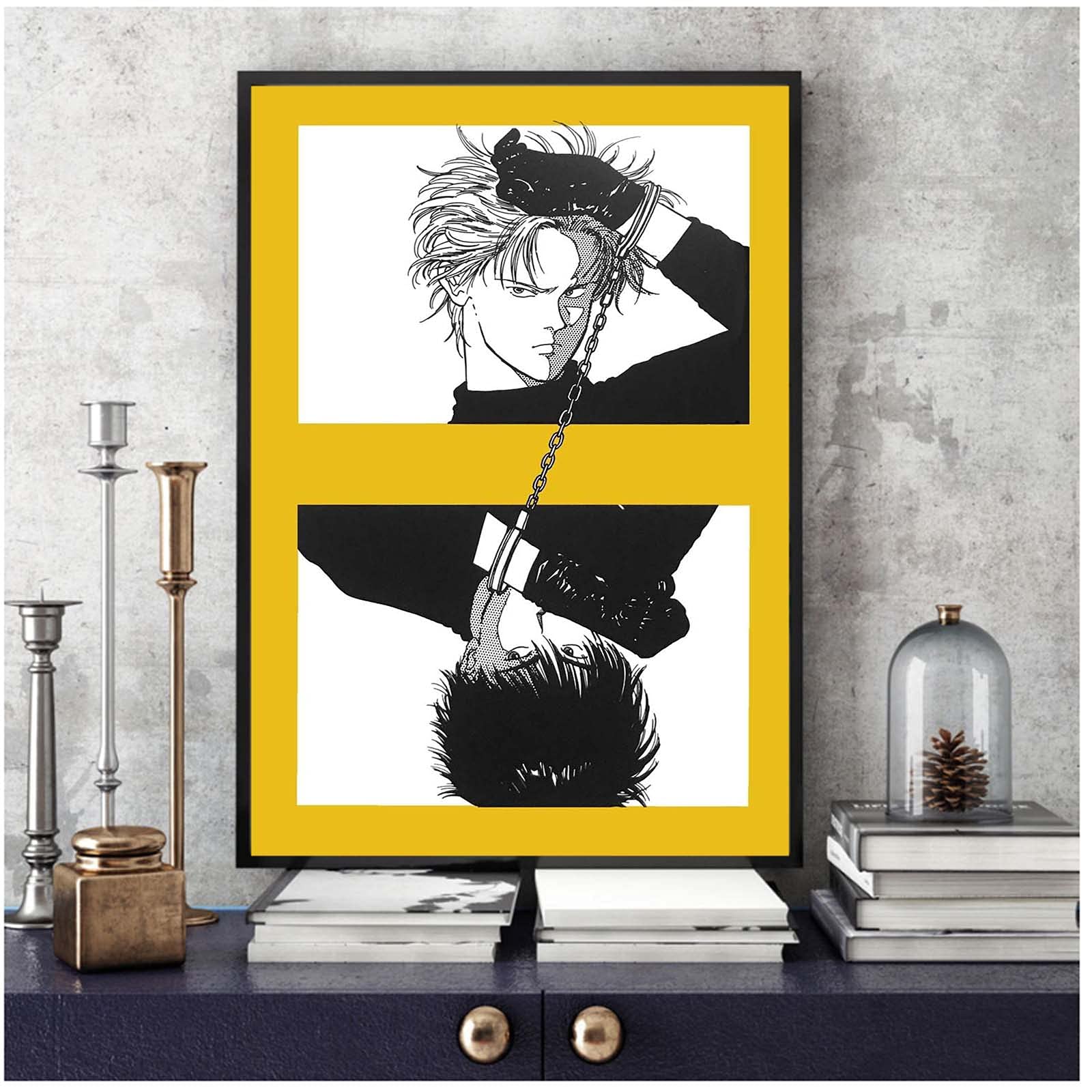 Amazon.co.jp: バナナフィッシュ アニメポスター 壁画アートワーク