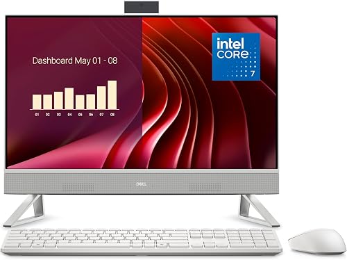 Dell 24 All-in-One EC24250 / 23.8 FHD/Intel® Core™ 7-150U / 16GB / 1TBSSD / Intel Graphics / Win11Pro / 3YProSpt