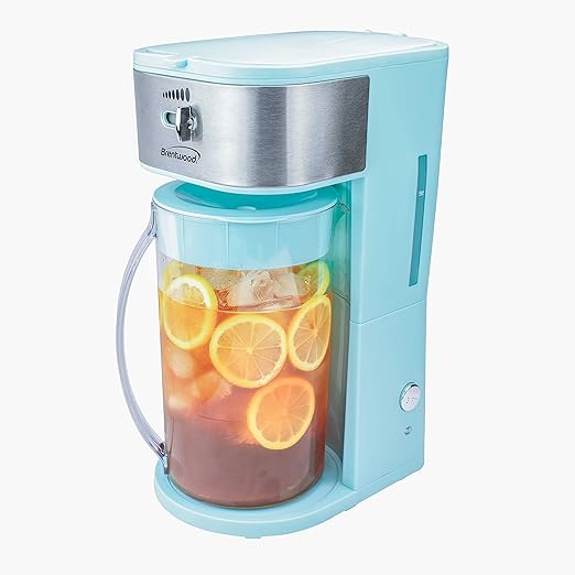 Brentwood KT2150BL Iced Tea and Coffee Maker with 64 Ounce