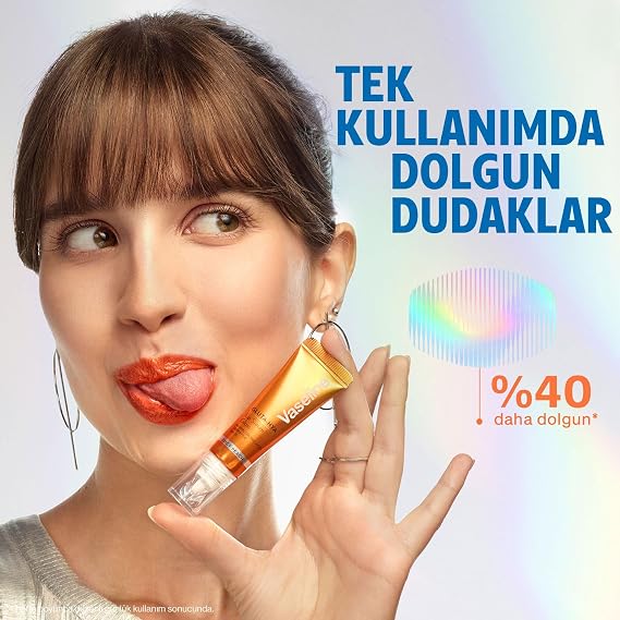 Vaseline Gluta Hya Serum Etkili Lip Gloss Juicy Peach