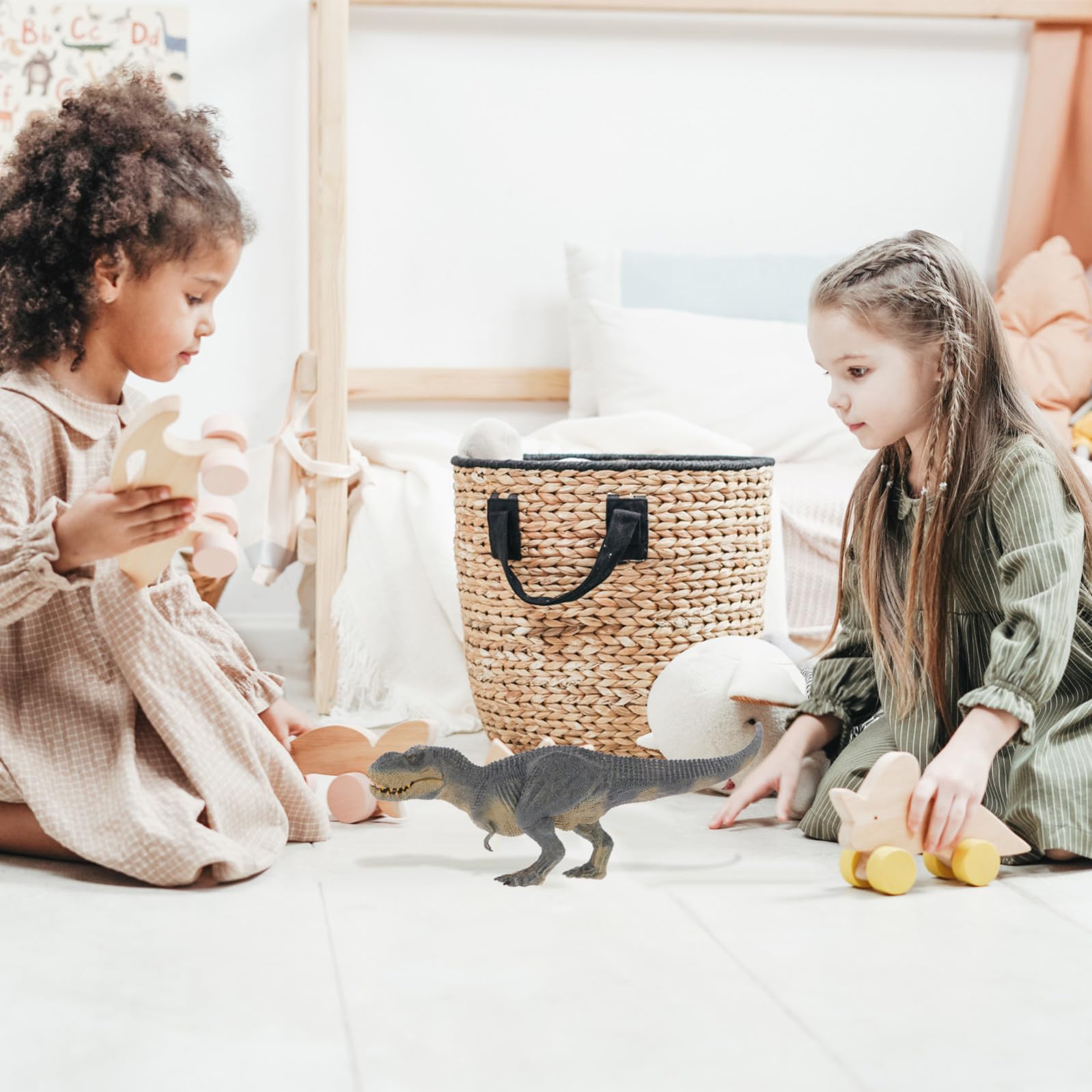 GALPADA Giocattolo Dinosauro Grande Bocca Mobile, Modellino di Simulazione Educativo, Decorazione da Scrivania Leggera e Portatile per Giochi e Feste a Tema Dinosauri