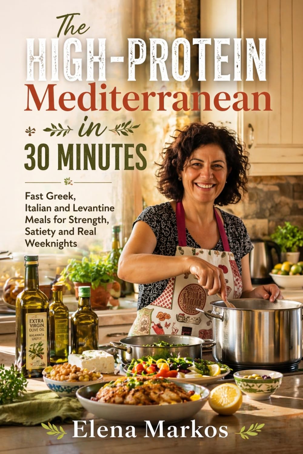 The High-Protein Mediterranean in 30 Minutes: Fast Greek, Italian and Levantine Meals for Strength, Satiety and Real Weeknights