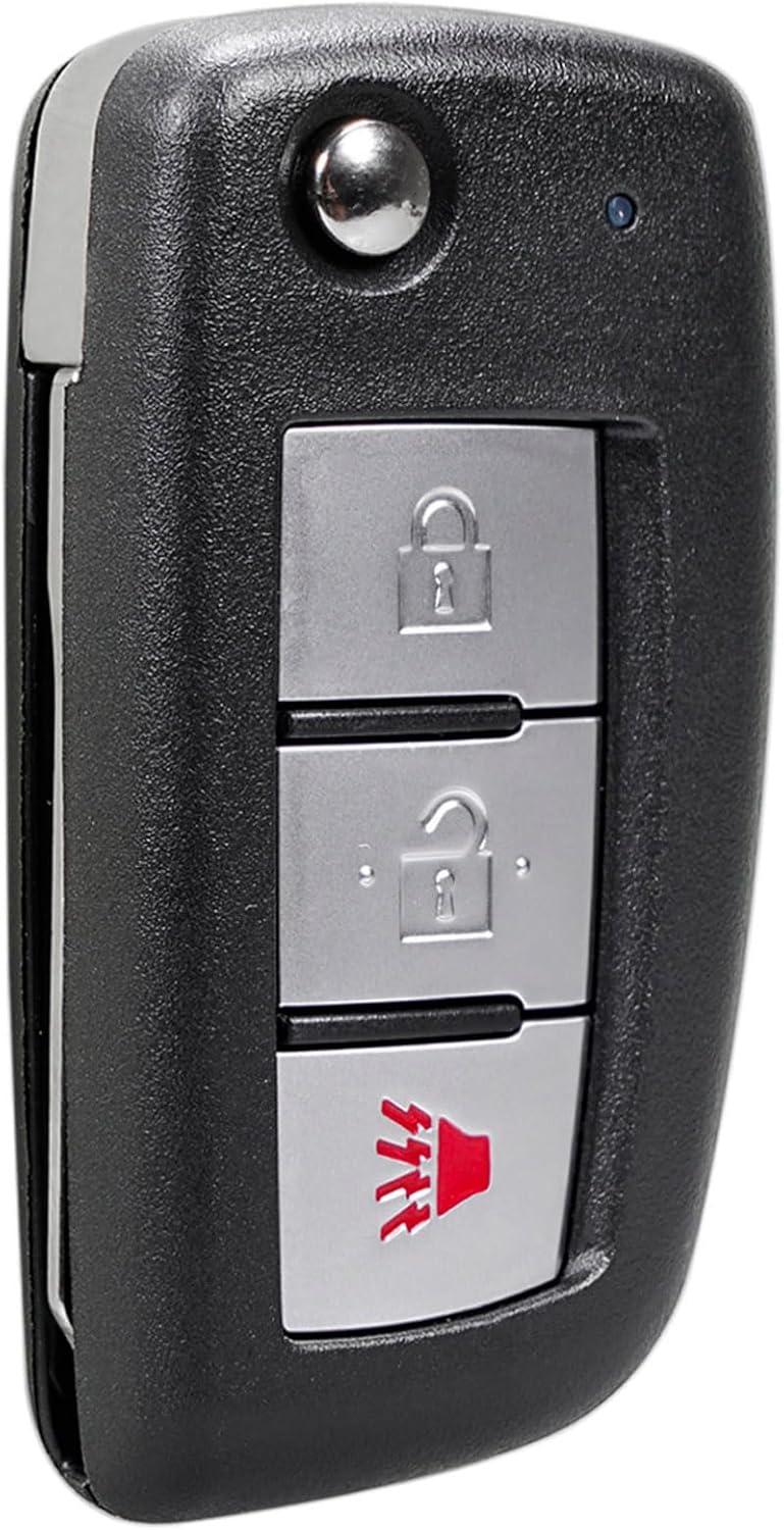 TOP-VIGOR Keyless Entry Remote Key Fob Replacement 433MHz Compatible with Nissan Rogue 2014 2015 2016 2017 2018 2019 2020, Smart Chip 3 Button for CWTWB1G767 H0561-4BA1A