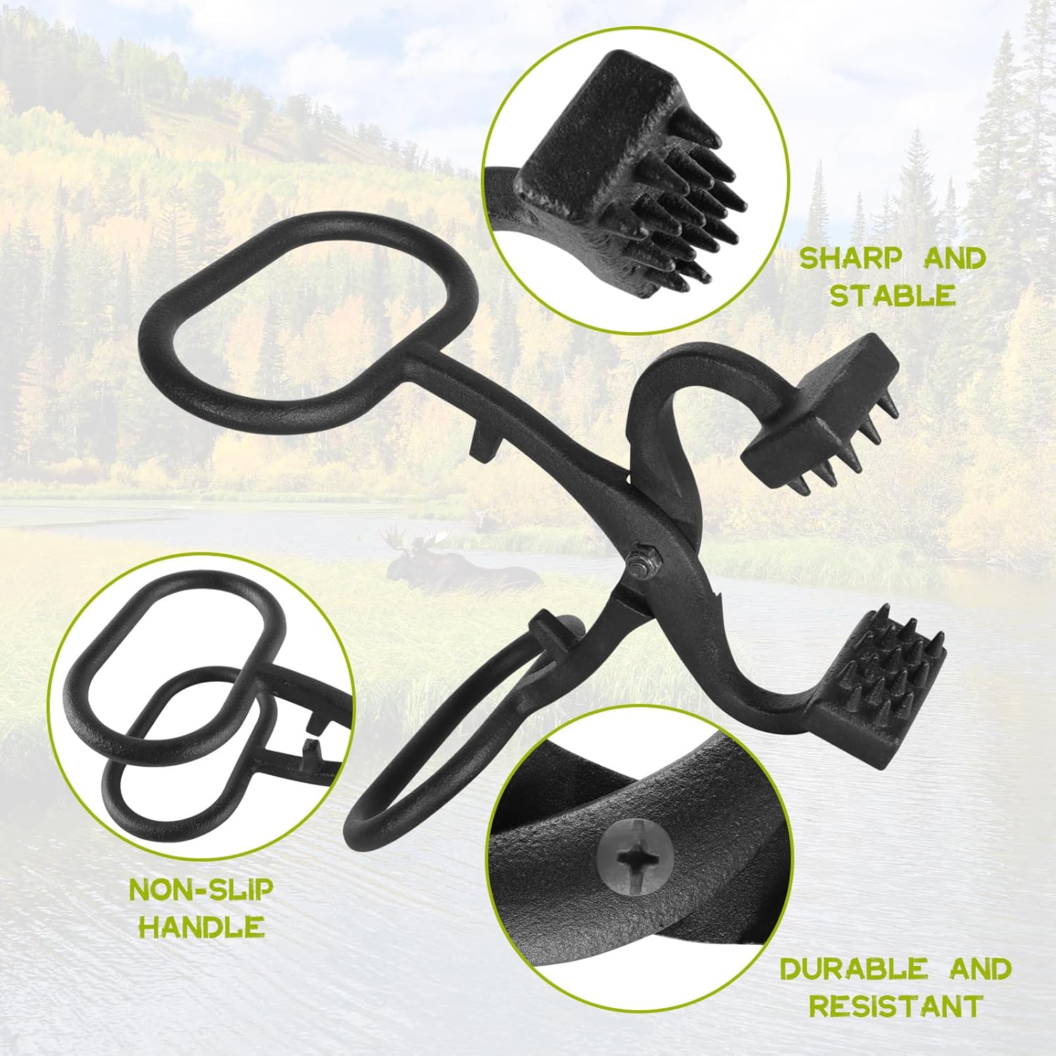 Highwild Game Skinning Claw Hide Puller Skinning Tool - Deer Skinner, Butcher Hide Puller