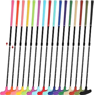 Shappy 16 Pack Golf Putters for Men and Women Adjustable Length Two Way Mini Golf Putters Kids Putter Bulk Right Left Handed Golfers Golf Clubs Set for Children Junior Adult