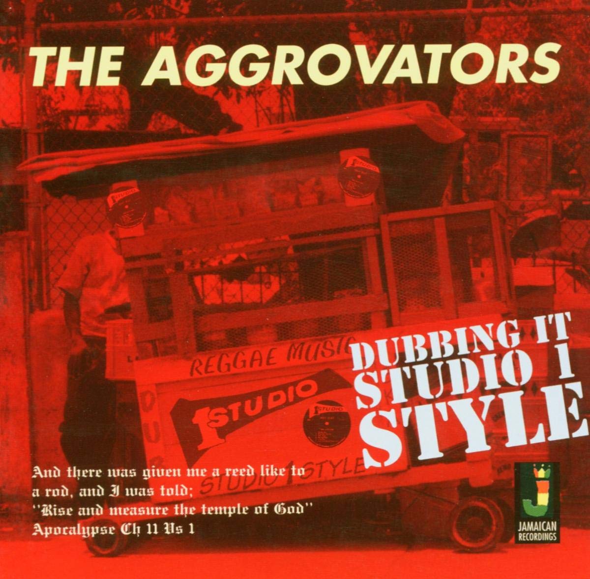 The Aggrovators - Dubbing It: Studio One Style (Jamaican Recordings) CD Album
