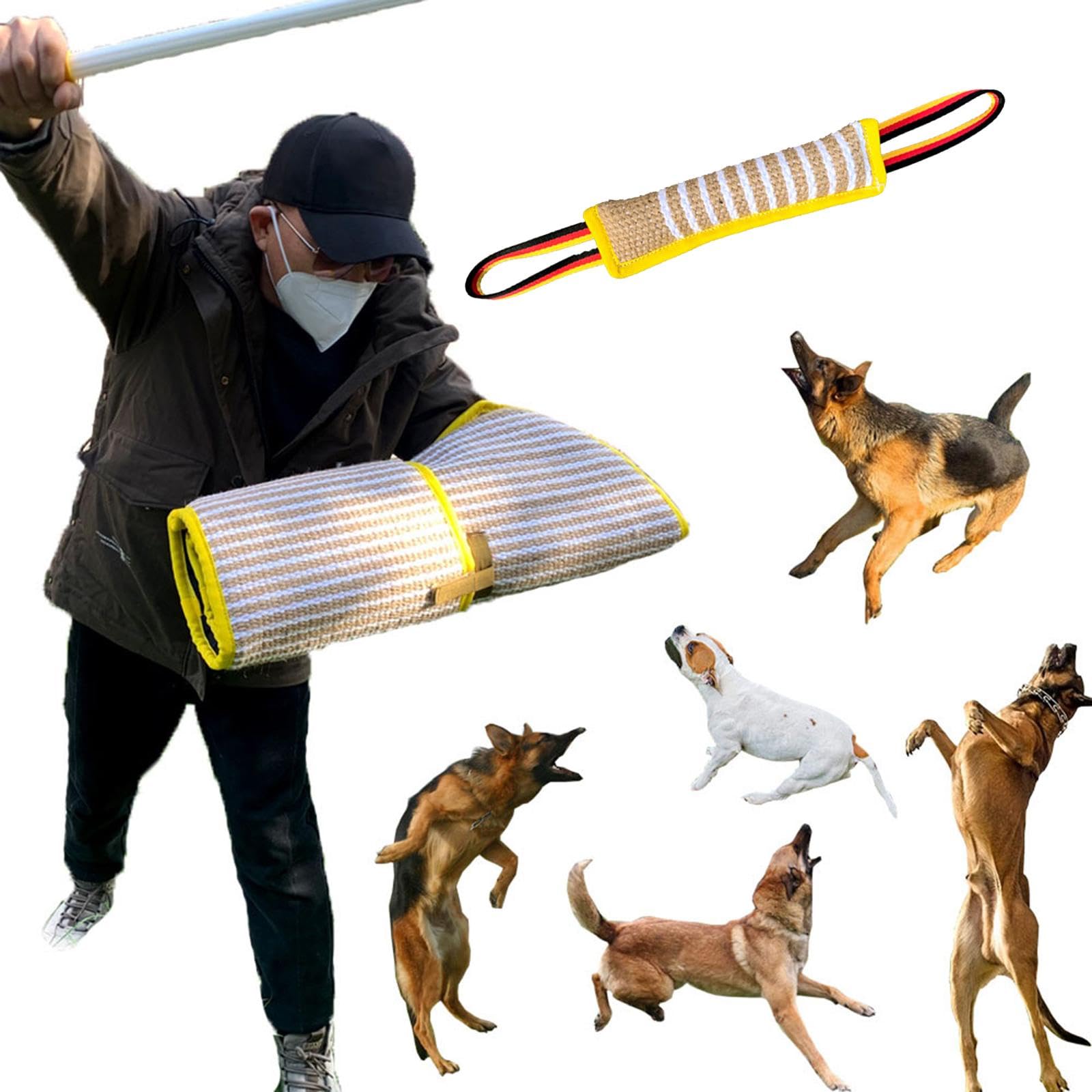 kowaku Conjunto de adiestramiento canino para Cachorros, Herramientas Esenciales para Perros juguetones