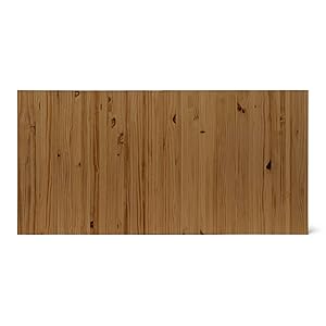 Cabecero Cama 170 y 180 cm King Size - Madera Maciza de Pino Estilo Nórdico - Hecho a Mano en España - Yari Dark