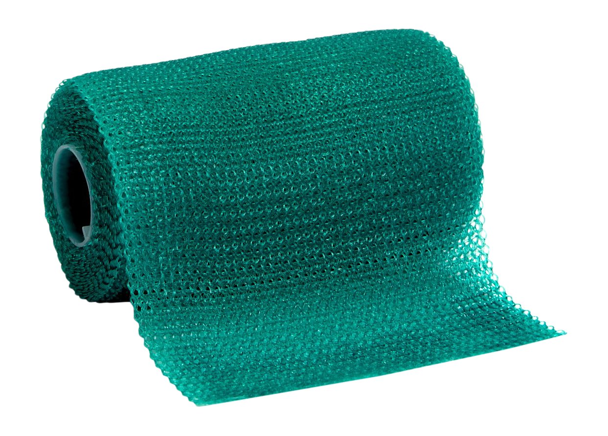3M Scotchcast 82003G Plus Casting Tape, Green 3" x 4 Yard (Pack of 10)
