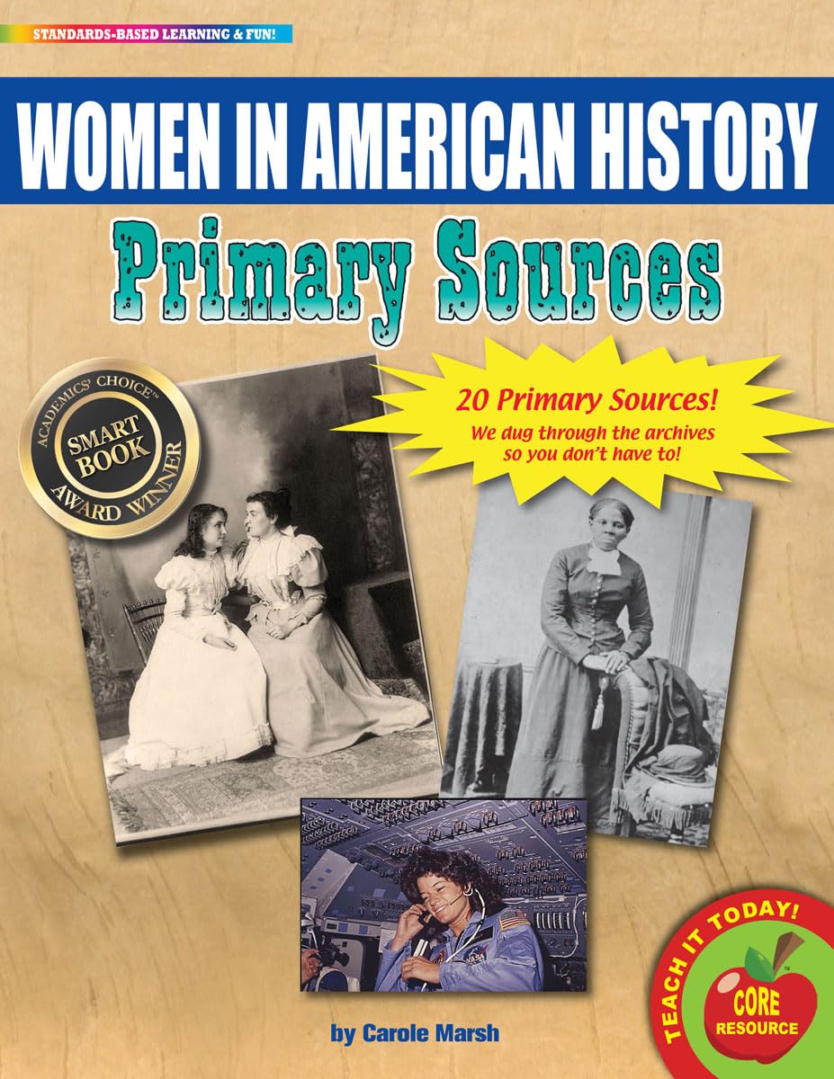 Gallopade Publishing Group 9780635121219 Women in American History Primary Source Pack