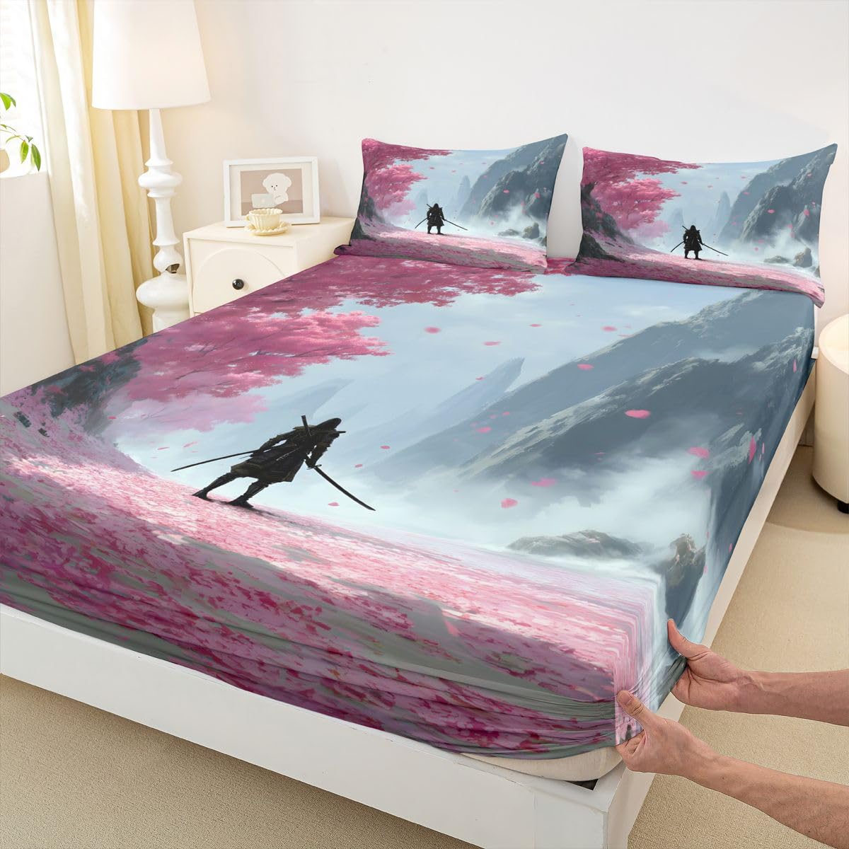 Homemissing Samouraï Drap Housse 180x200cm