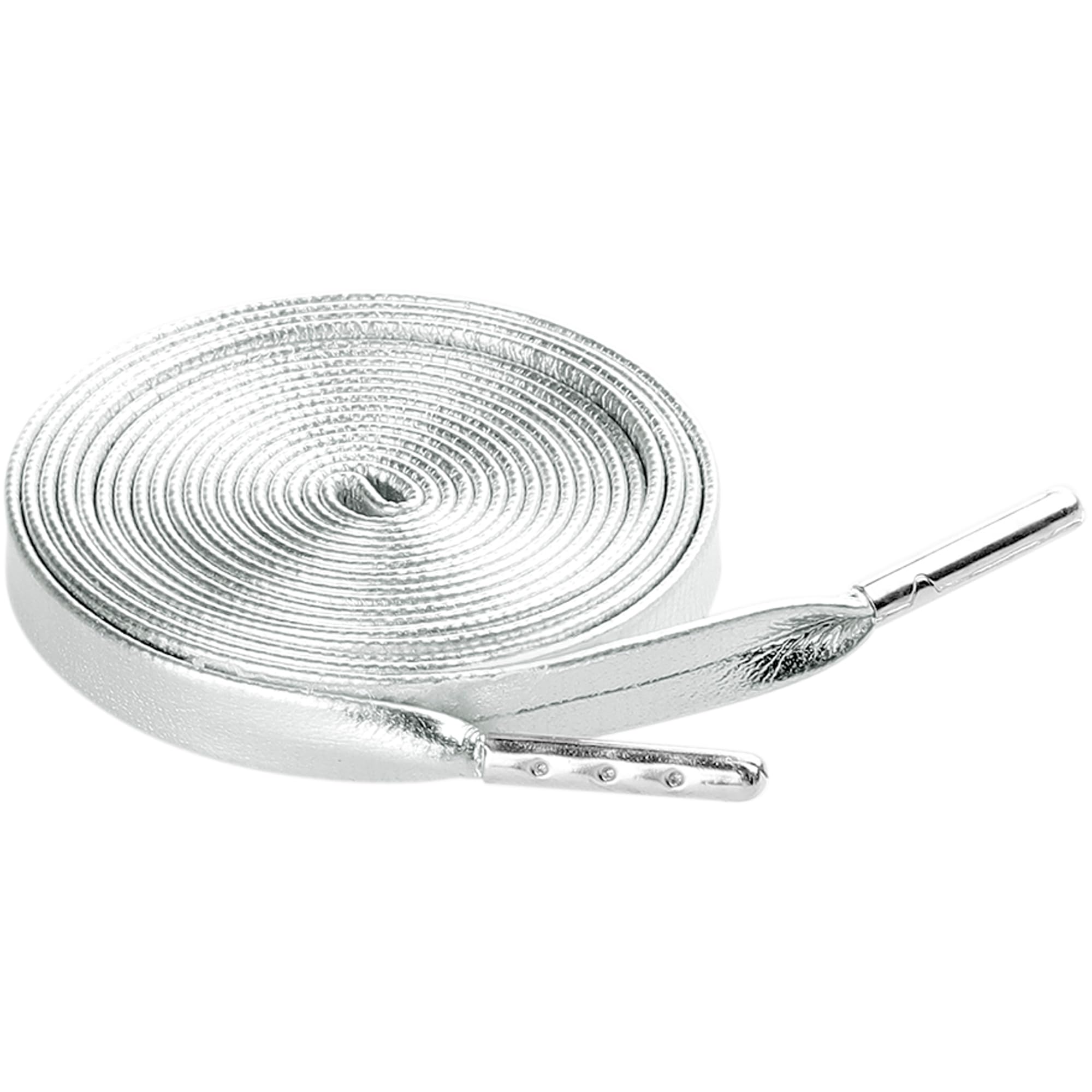 Elerevyo Unisex PU Leather Flat Shoe Laces for Sneakers Boots 1 Pair