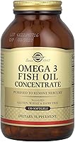 Vista 4 de Omega 3 Aceite de Pescado Concentrado Solgar 120 Softgel