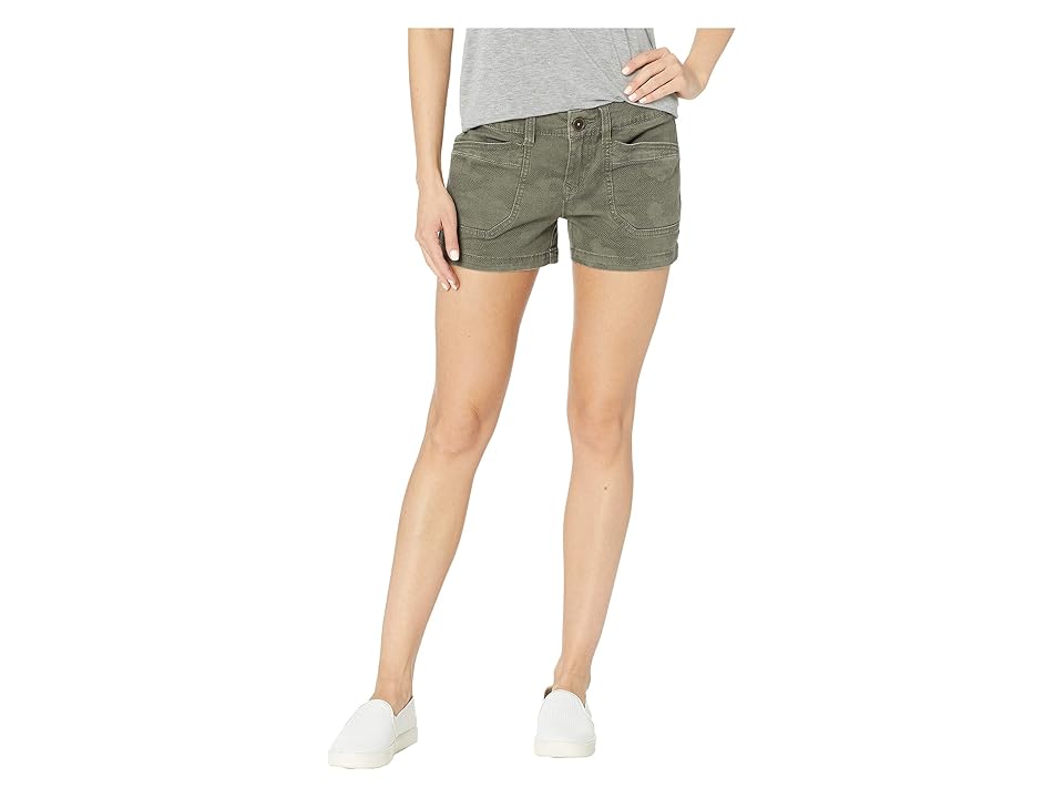 

UNIONBAY Delaney Camo Shorts (Greek Olive) Women's Shorts
