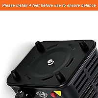 Vista 6 de Coal Burner Multipurpose Turbo Coal Burner Charcoal Starter Hot Plate Electric Stove Coconut Starter 1000W High Power Cube Coil Burner Fire Starter