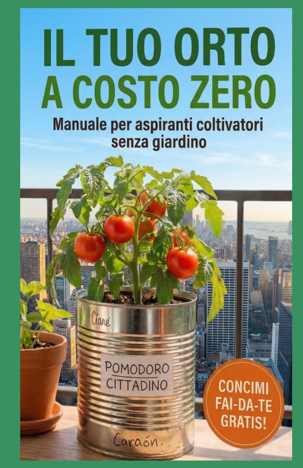 Il Tuo Orto a Costo Zero: Manuale per aspiranti coltivatori senza giardino