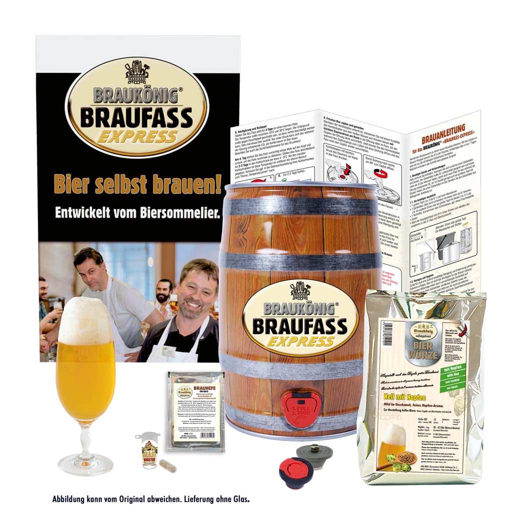 Braufass Express - Holzoptik