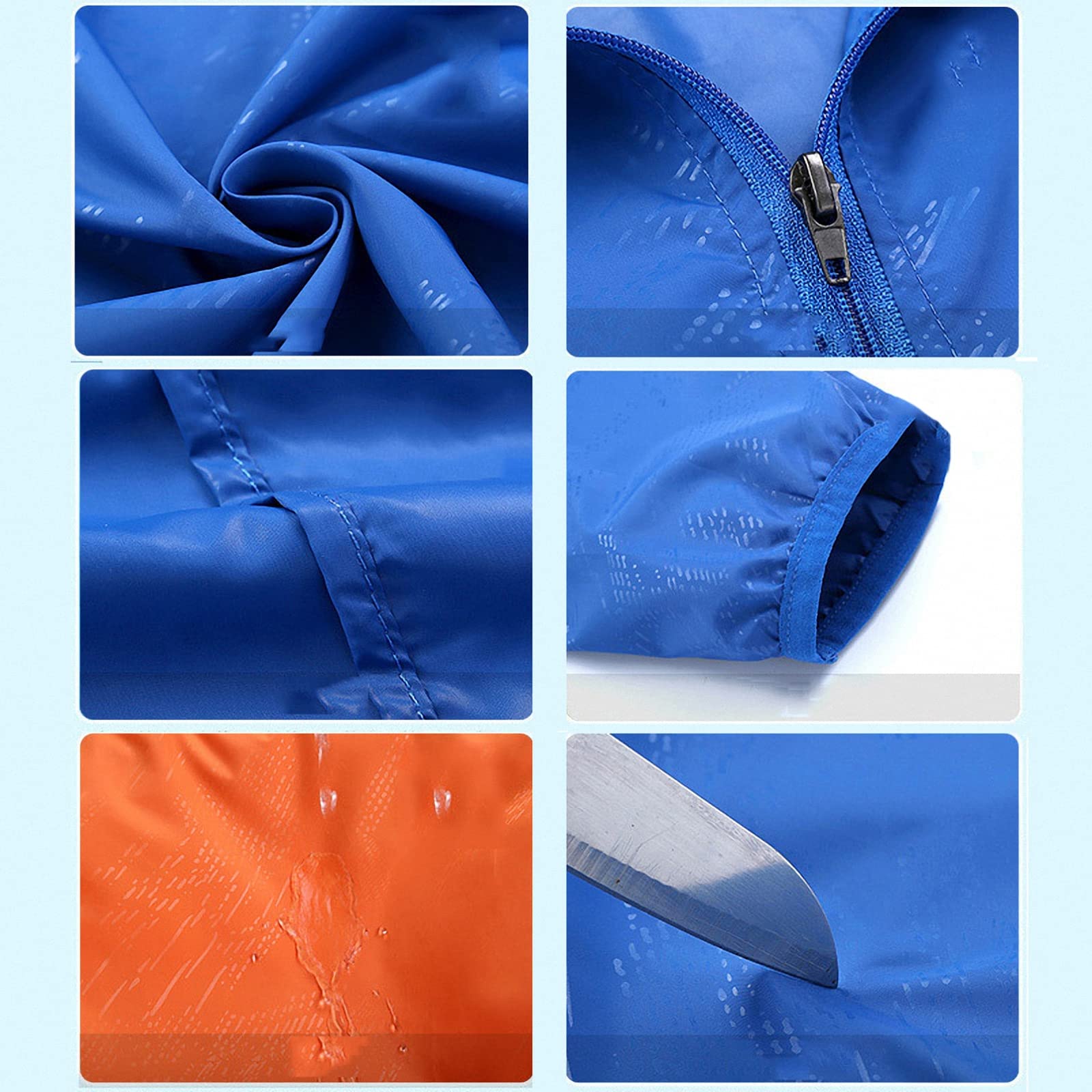 Ropa de Trabajo de Aire acondicionadohombres de Verano,Chaqueta de protección Solar de Ventilador de refrigeración con Carga USB Exteriores-Banco de energía no Incluido