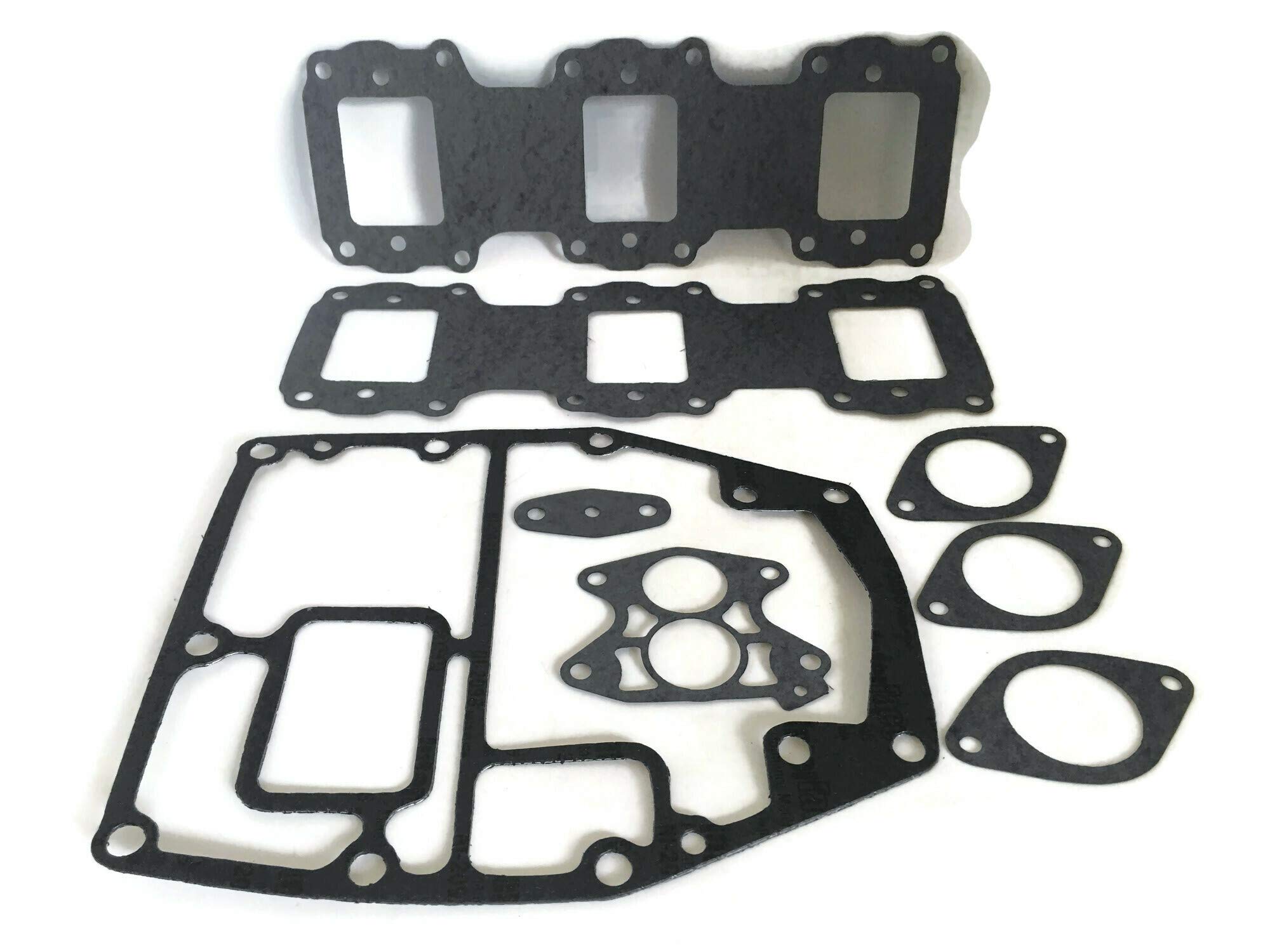 Motor de barco compatible con Yamaha Parsun fuera de borda 75CV 85CV 688-W0001-00 01 Kit de juntas de cabeza de potencia Motor de 2 tiempos