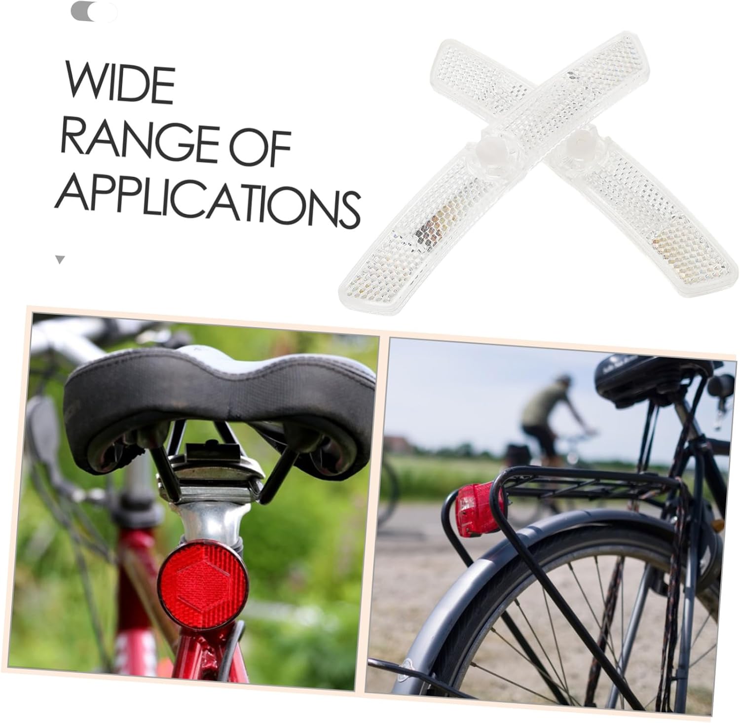 Bicycle Reflector Spoke Reflectors Bicycle Bike Spoke Reflectors Bike Reflector Road Bike Decoration