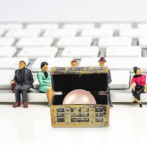 Miniatura 7 de Gadpiparty 10 piezas de mini cofres del tesoro de plástico pirata caja de joyería para niños con temática pirata fiesta de cumpleaños suministros