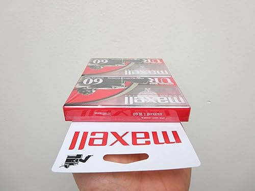 Miniatura 6 de Maxell 109024 Capacidad de almacenamiento de 60 minutos Tipo sesgo normal Paquetes planos Paquete de 2 casetes