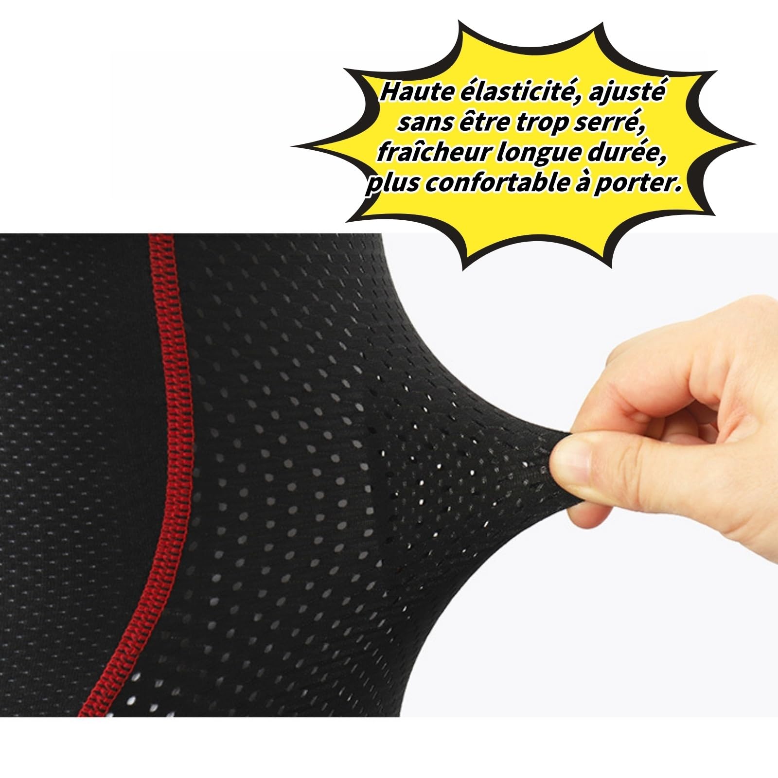 Boxer 5D Gel Short de VTT Rembourrage 5D Tissu léger Respirant séchage Rapide