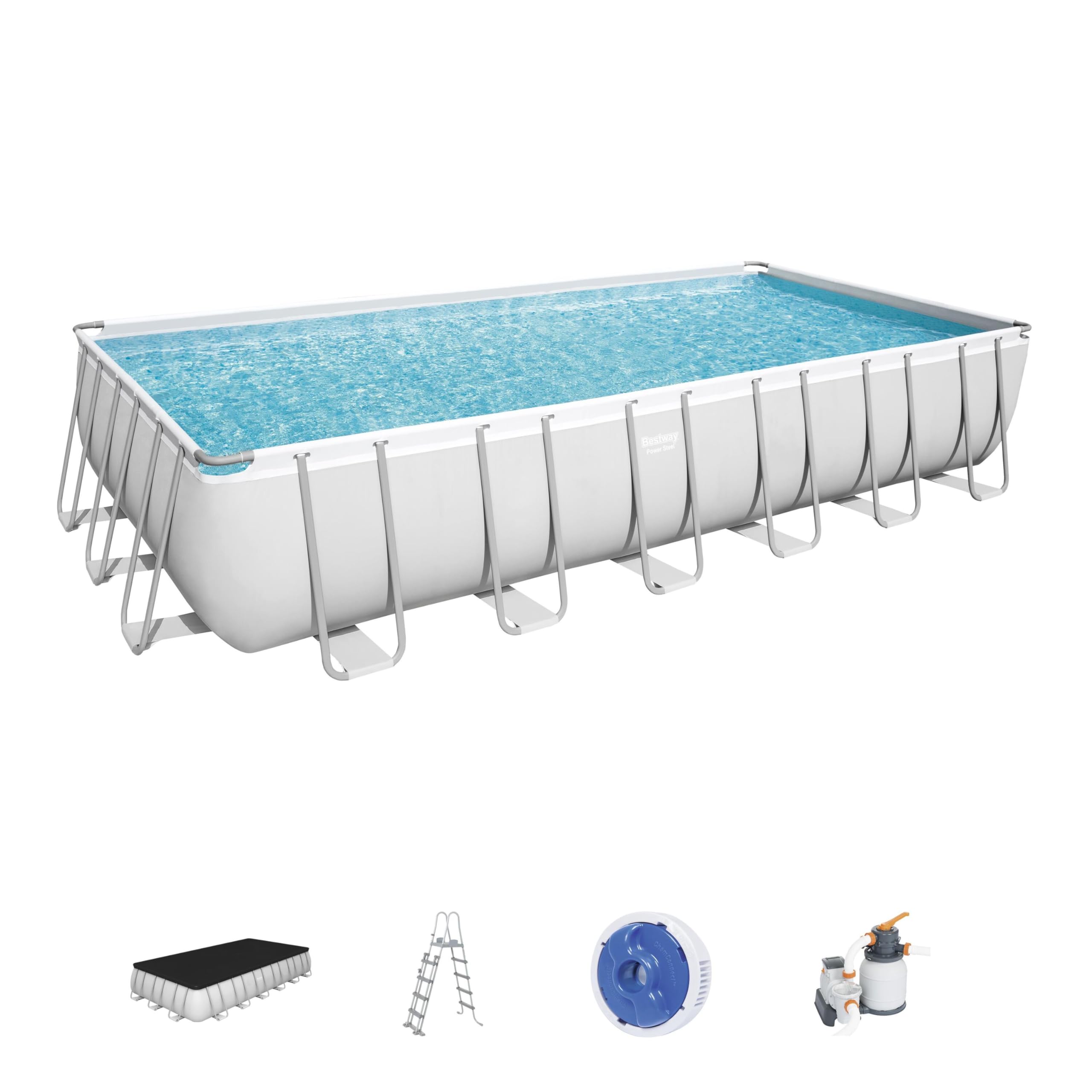 Bestway 56475-2 Piscina Fuori Terra Power Steel da 732x366x132 cm