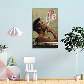 2点額縁セット K506A3 ファイトクラブ 映画 ポスター ブラッド・ピット 2点額縁セット K506A3 ファイトクラブ 映画 ポスター ブラッド