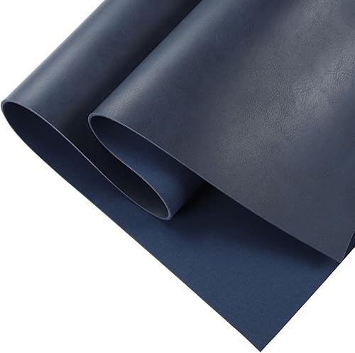 Miniatura 7 de Picheng Cuadrado de cuero para herramientas 13.78 "x 26" Hojas de herramientas de cuero sintético liso Hojas de cuero de 0.079 in de grosor para