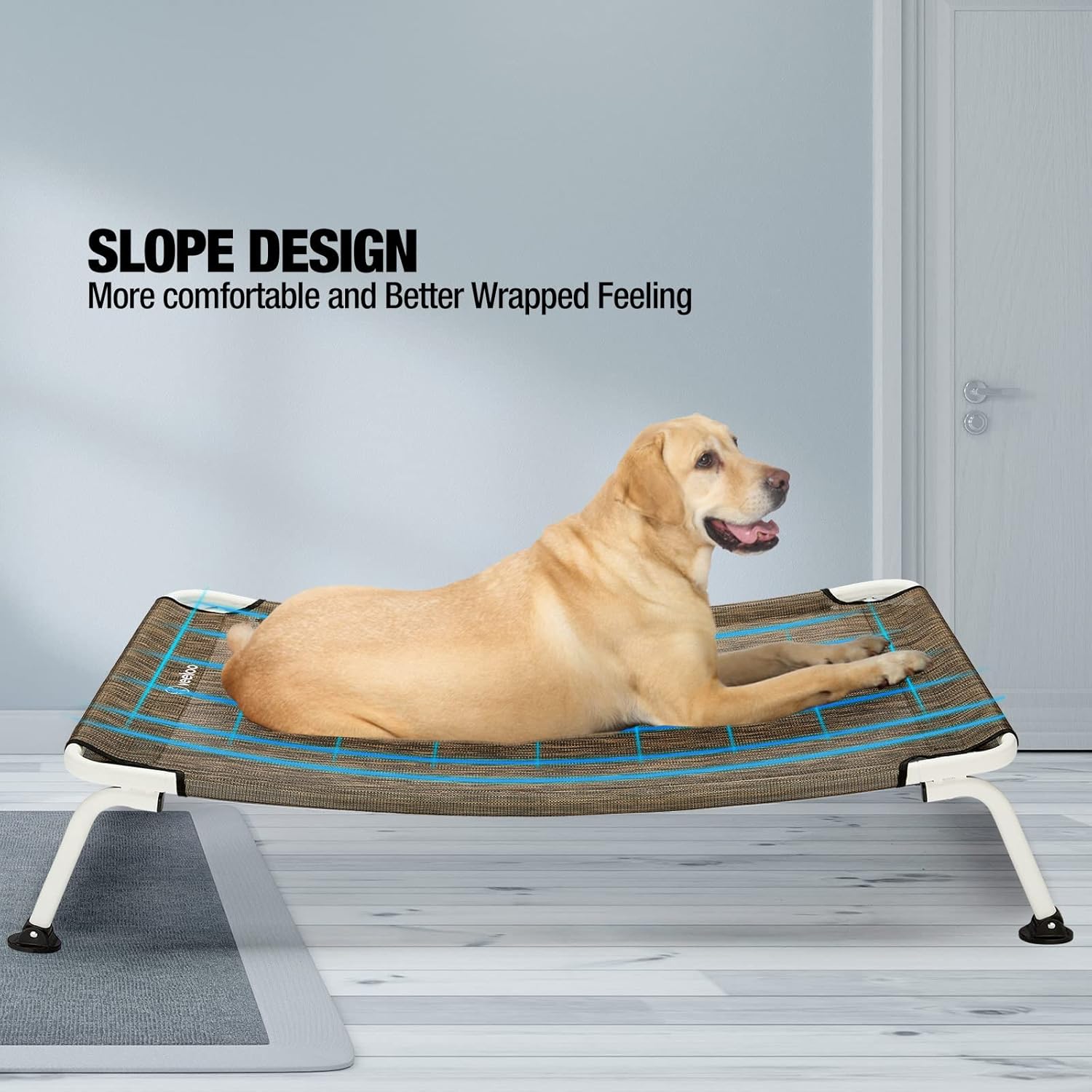 Explore Comfort: The Veehoo Elevated Dog Bed for Ultimate Outdoor Relaxation
